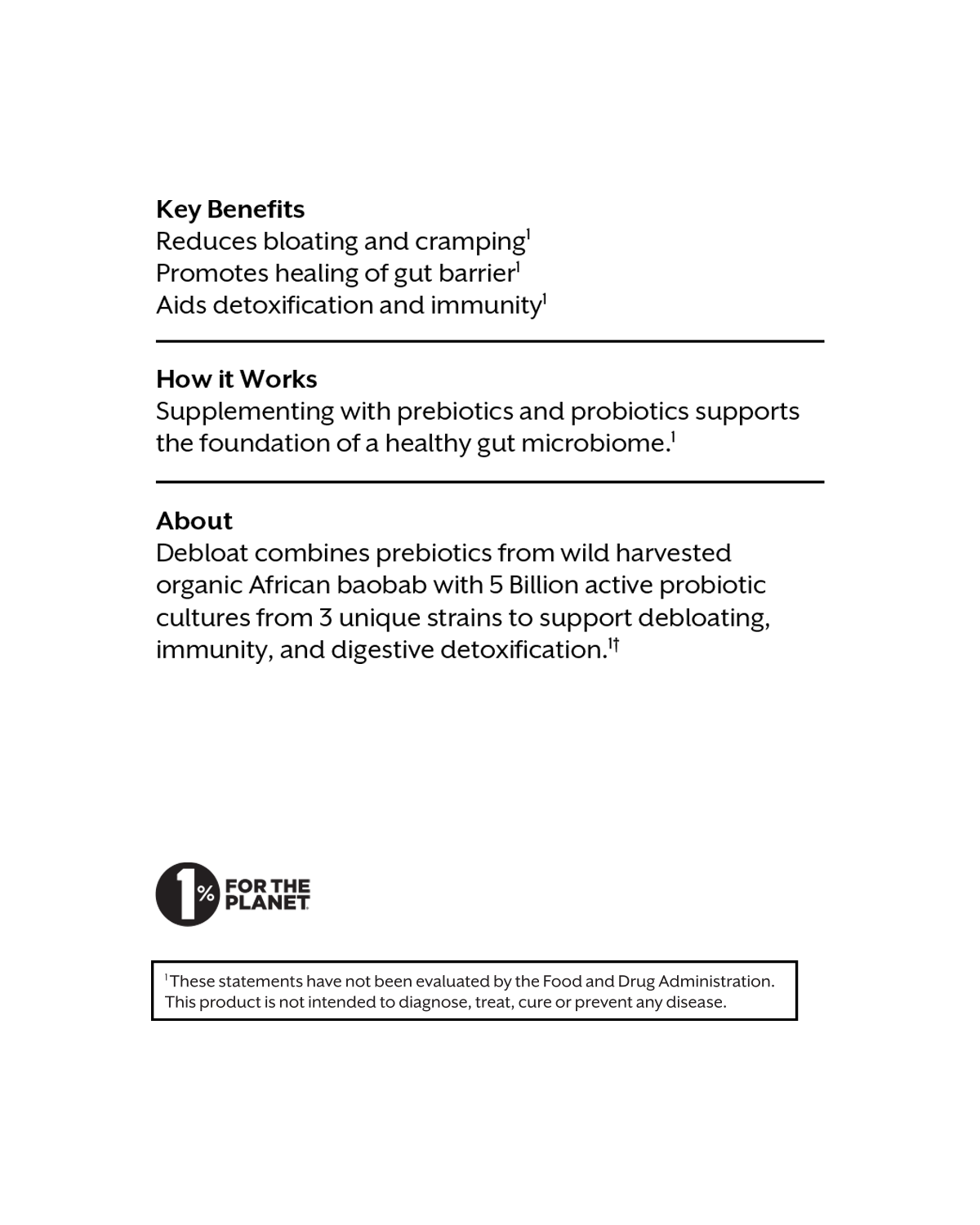 Unflavored Debloat | Prebiotic + Probiotic - Image 4