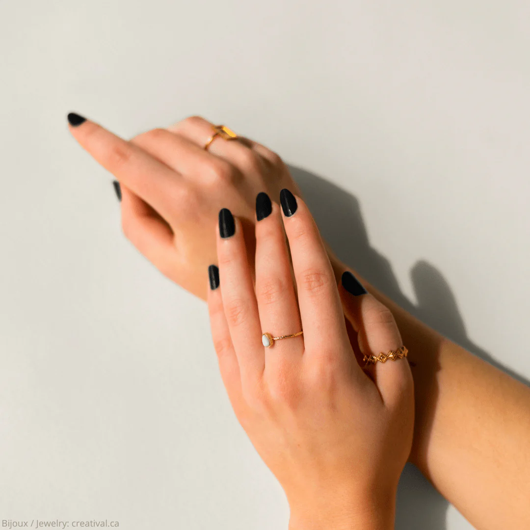 Black Heart | BKIND Plant-Based Nail Polish - Image 3