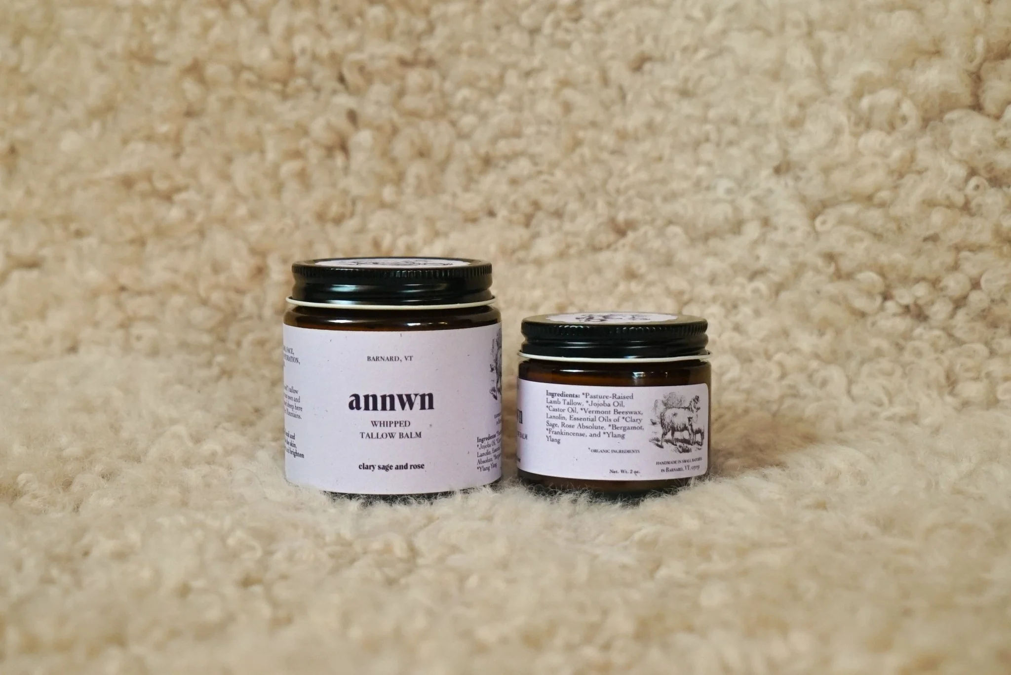 Whipped Tallow Balm | Clary Sage & Rose - Image 3