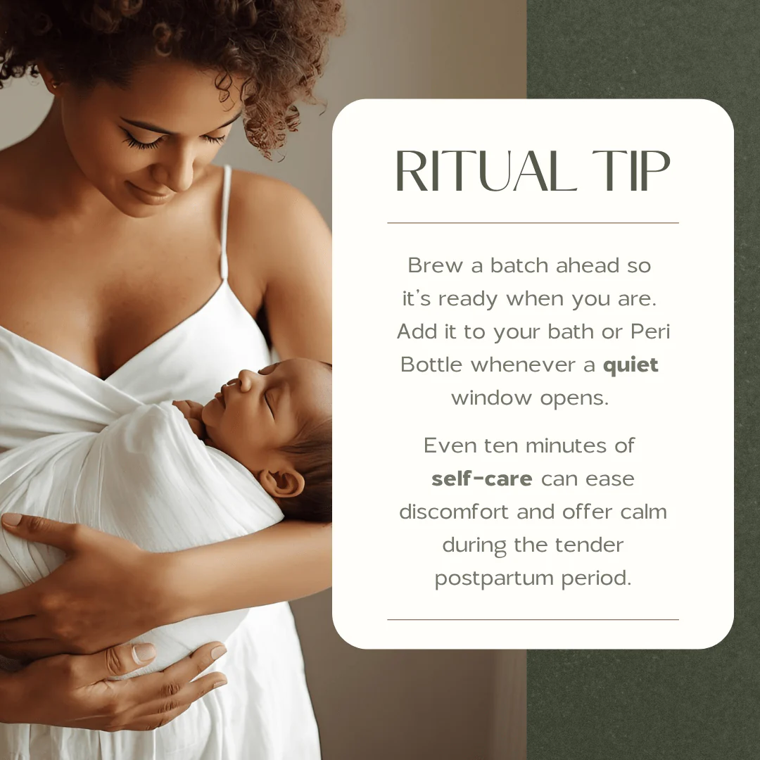 Mother’s Mend Postpartum Sitz Bath & Peri Bottle Herbs - Image 5