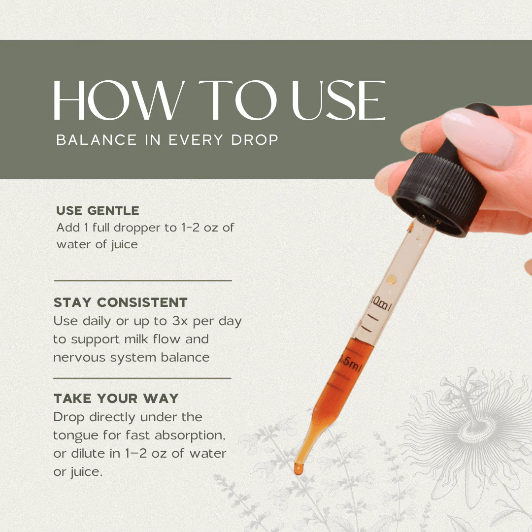 Mama's Milk & Mood Drops | Nursing & Nervous System Support - Image 4
