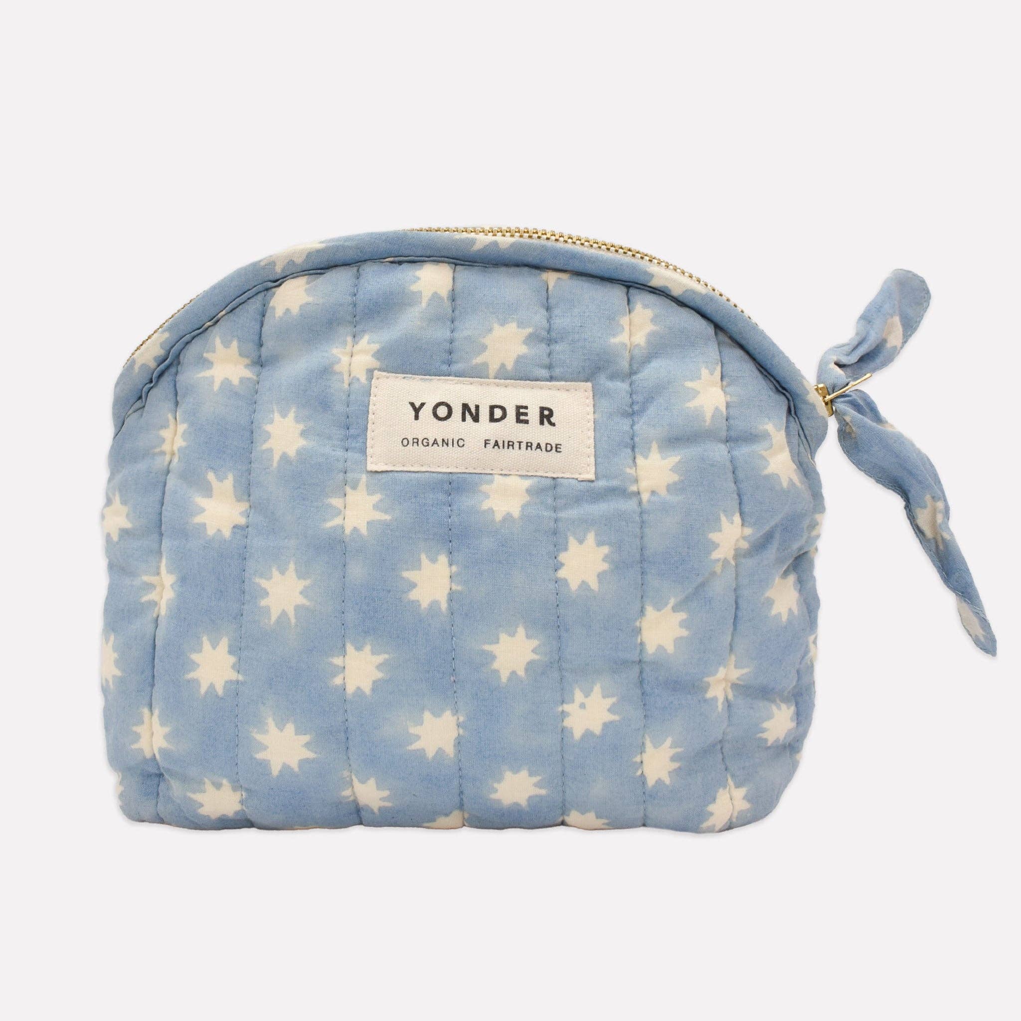 Quilted Zip Pouch | Cosmic | Sky - Image 2