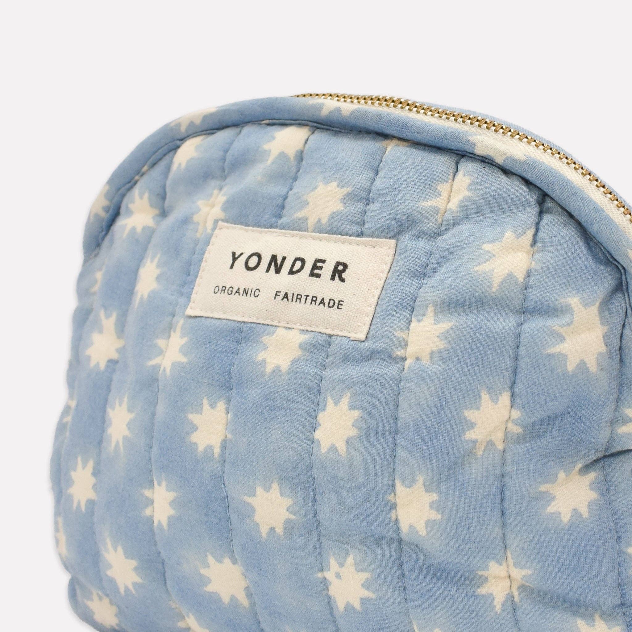 Quilted Zip Pouch | Cosmic | Sky - Image 4